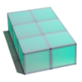 ProX Lumo Stage 4'x6' Acrylic Stage w/Optional Lights, 24" High